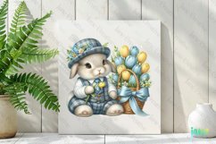 Easter Bunny Clipart Sublimation Product Image 2