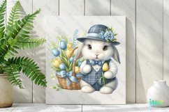 Easter Bunny Clipart Sublimation Product Image 2