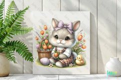 Easter Bunny Clipart Sublimation Product Image 2