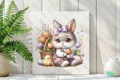 Easter Bunny Clipart Sublimation Product Image 2