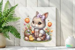 Easter Bunny Clipart Sublimation Product Image 2