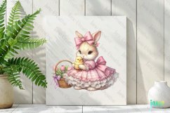 Easter Bunny Clipart Sublimation Product Image 2