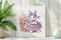 Easter Bunny Clipart Sublimation Product Image 2