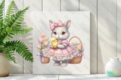 Easter Bunny Clipart Sublimation Product Image 2