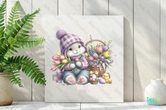 Easter Bunny Clipart Sublimation Product Image 2