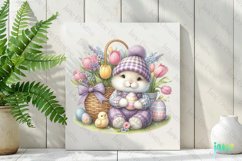 Easter Bunny Clipart Sublimation Product Image 2