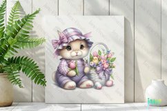 Easter Bunny Clipart Sublimation Product Image 2