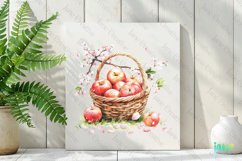 Easter With Spring Flowers Clipart Product Image 2
