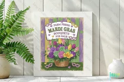 Farm Fresh Mardi Gras Bouquets For Sale PNG Product Image 2