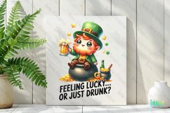 Feeling Lucky... Or Just Drunk PNG Product Image 2