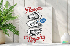 Flavors For Royalty Food Print Poster SVG PNG Product Image 2