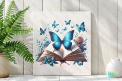 Floral Book PNG Clipart Product Image 2