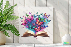 Floral Book PNG Clipart Product Image 2