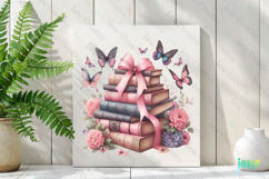 Floral Book PNG Clipart Product Image 2