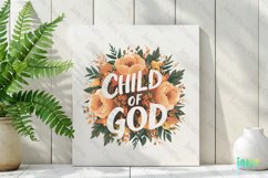 Floral Christian Sublimation Clipart Product Image 2