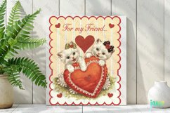 For My Friend Kitty Illustration Card Product Image 2