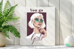 Funny Beautiful Girl Quotes Sublimation Product Image 2