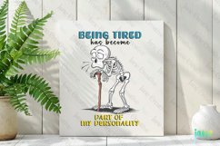 Funny Cute Skeleton Sublimation Clipart Product Image 2