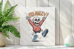 Funny Cute Skeleton Sublimation Clipart Product Image 2