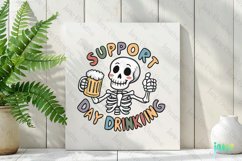 Funny Cute Skeleton Sublimation Clipart Product Image 2