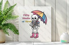 Funny Cute Skeleton Sublimation Clipart Product Image 2