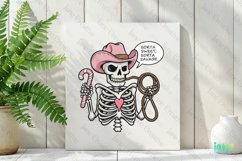 Funny Cute Skeleton Sublimation Clipart Product Image 2
