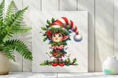 Funny Watercolor Christmas Sublimation Product Image 2