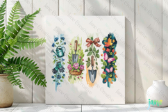 Garden Brushstroke Clipart Sublimation Product Image 2