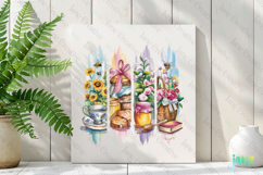 Garden Brushstroke Clipart Sublimation Product Image 2