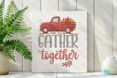 Gather Together Boho Fall Autumn Clipart Product Image 3