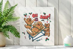 Gingerbread Christmas Quotes Sublimation Product Image 2