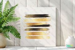 Glitter Gold Effect Clipart Sublimation Product Image 2