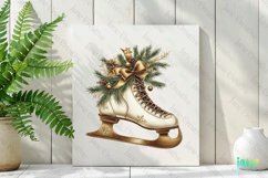 Gold Christmas Luxury Clipart Product Image 2