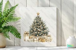 Gold Christmas Luxury Clipart Product Image 2