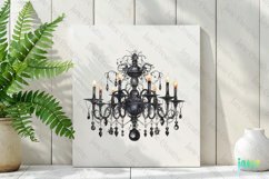 Gothic Halloween Sublimation Clipart Product Image 2