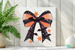 Halloween Bow Ribbon Sublimation Clipart Product Image 2