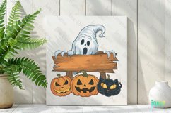 Halloween Sign Board Sublimation Clipart Product Image 2