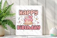 Happy Birthday Girl Sublimation Product Image 2