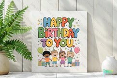 Happy Birthday To You Sublimation Product Image 2