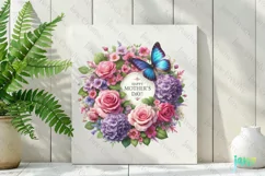 Floral Embrace Happy Mother's Day Card Product Image 2