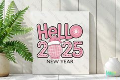 Happy New Year 2025 PNG Clipart Product Image 2