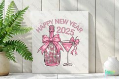 Happy New Year 2025 PNG Clipart Product Image 2