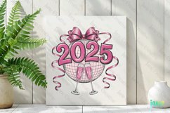 Happy New Year 2025 PNG Clipart Product Image 2