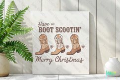 Have A Boot Scootin&#039; Merry Christmas Sublimation Product Image 3