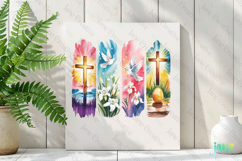 He Is Risen Brushstroke Clipart Product Image 2