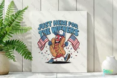 Hot Dog 4th Of July Sublimation Clipart Product Image 2