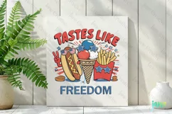 Hot Dog 4th Of July Sublimation Clipart Product Image 2