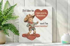 I'd Like To Rope You In Valentine Sublimation Product Image 2