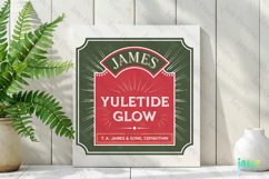 James Yuletide Glow Label Sublimation Product Image 2