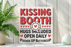 Kissing Booth SVG PNG Product Image 2